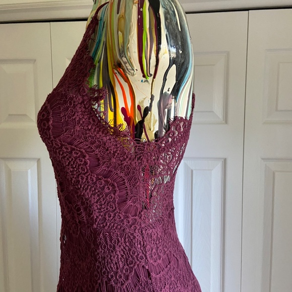 Intimately Free People She's Got It, Lace Slip Dress, Size Medium - Picture 10 of 16